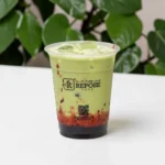 آيس ماتشا فراولة / Iced Matcha Strawberry Latte